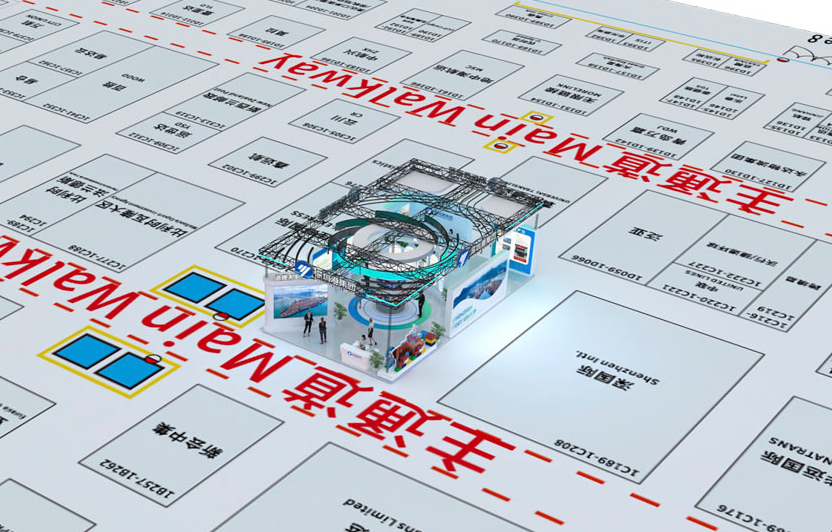 深圳港集团展馆位置图